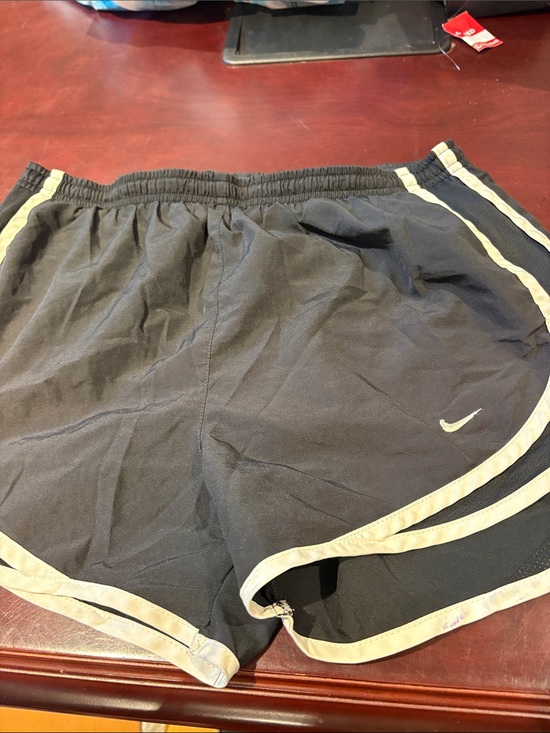 Nike Pants - Nike Black Women's Athletic Shorts with Cream Trim